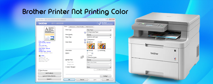 Brother Printer Not Printing Color